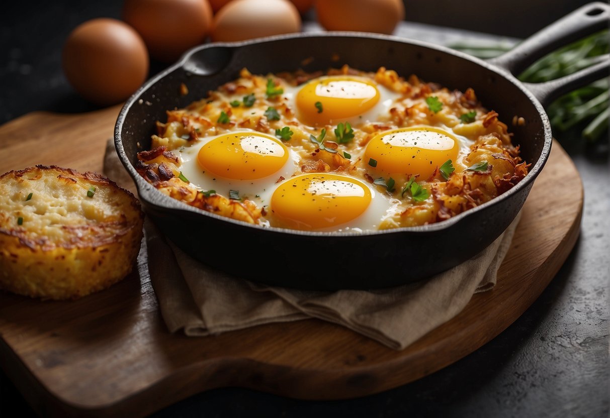 Egg Bake with Hash Browns The Ultimate Breakfast Delight Simple