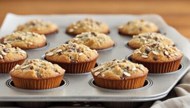 Almond Poppyseed Streusel Muffins