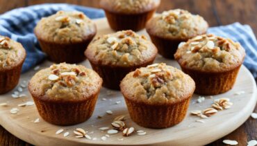 Applesauce Oat Bran Muffins