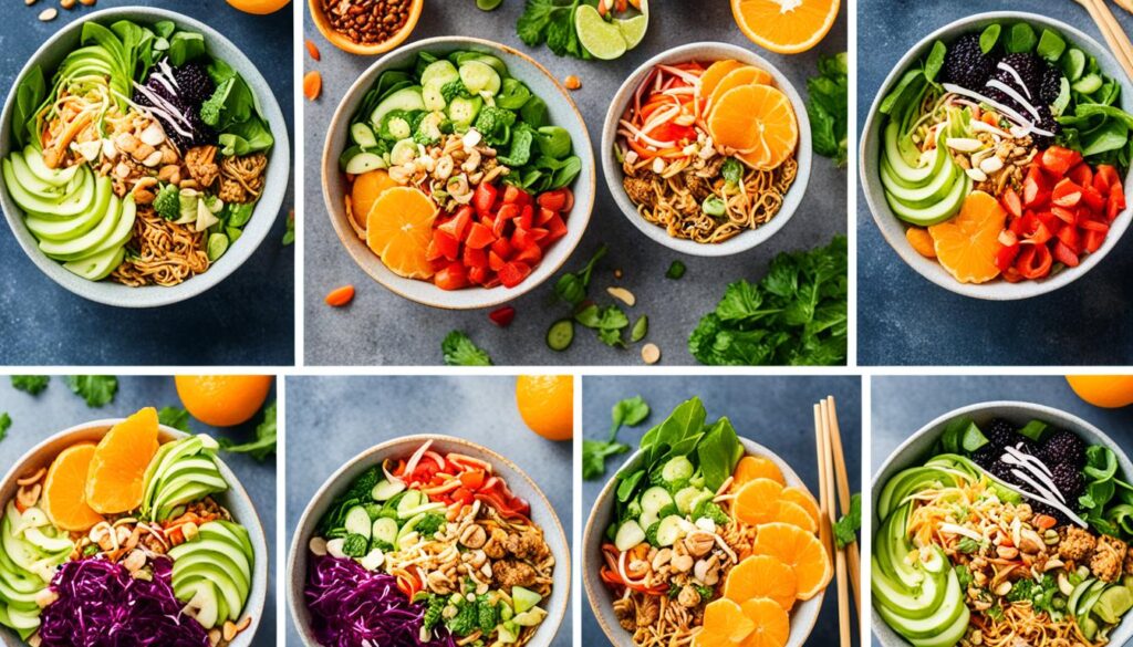 Asian Ramen Salad variations image