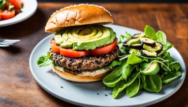 Black Bean And Mushroom Burgers