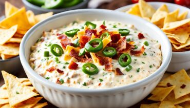 Chicken Bacon Green Chili Dip