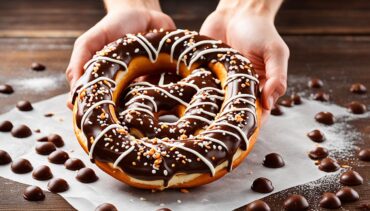 Chocolate Caramel Pretzel Stuffed