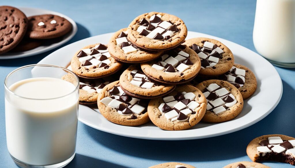 Cookies and Cream Cookies with Hershey's Cookies 'n' Creme Bars