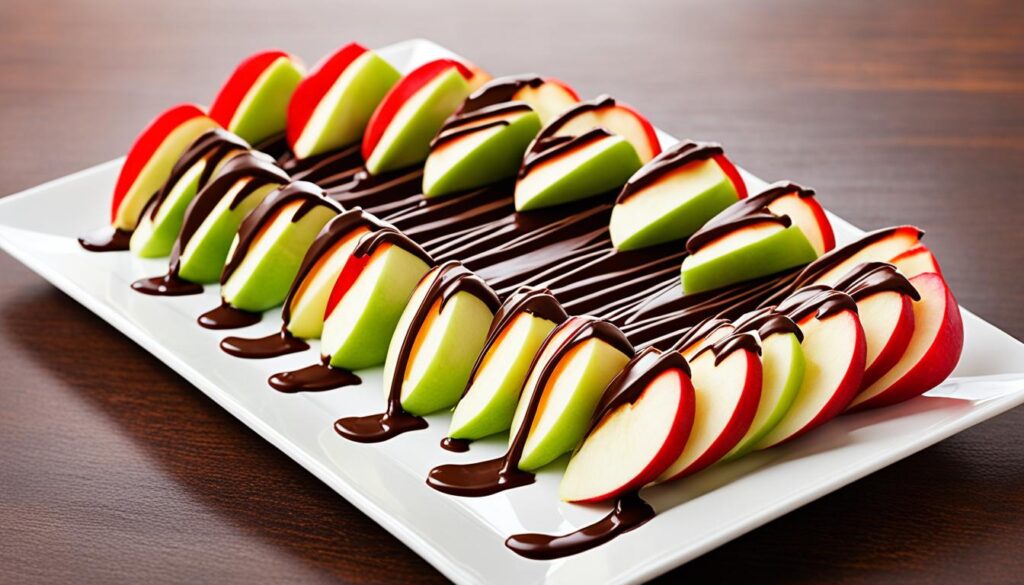 Dipped Apple Slices