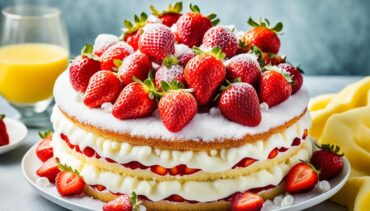 Easy Angel Food Cake With Strawberries