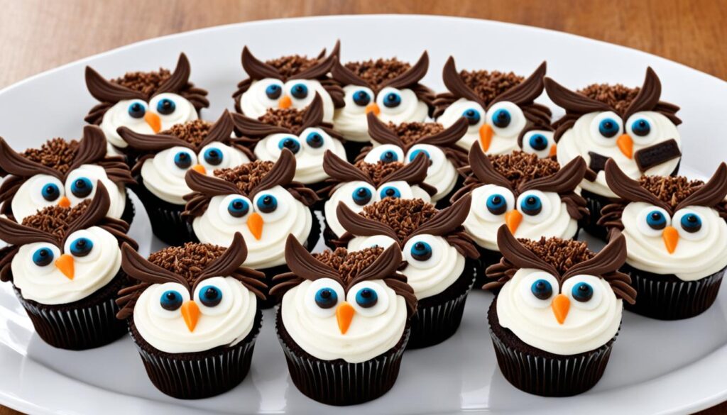 Easy Oreo Owl Cupcakes