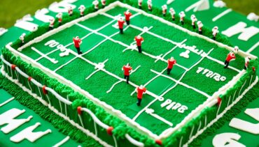 Football Field Cake