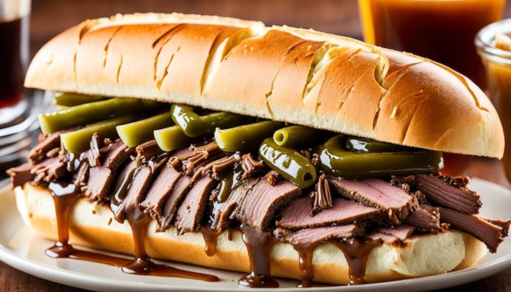 French dip sandwiches, meatball subs, pesto meatball sandwich