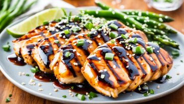 Grilled Chicken Homemade Teriyaki Sauce