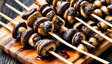 Grilled Mushroom Skewers