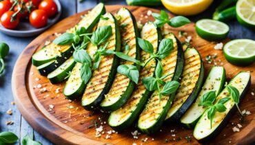 Grilled Zucchini Parmesan