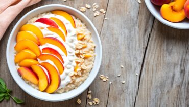 Healthy Peaches And Cream Oatmeal Recipe