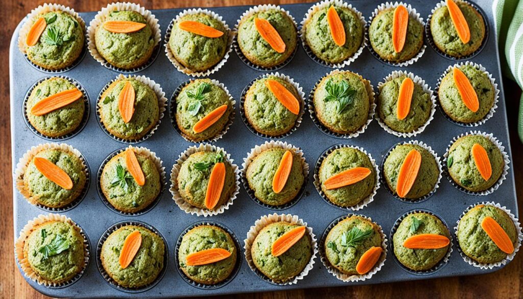 Healthy Zucchini Carrot Muffins