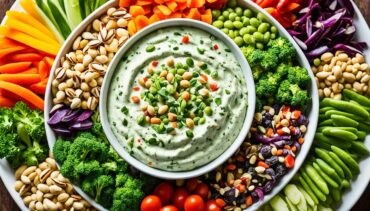 High Protein Vegetable Dip