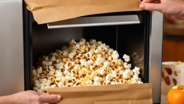 Homemade Microwave Popcorn