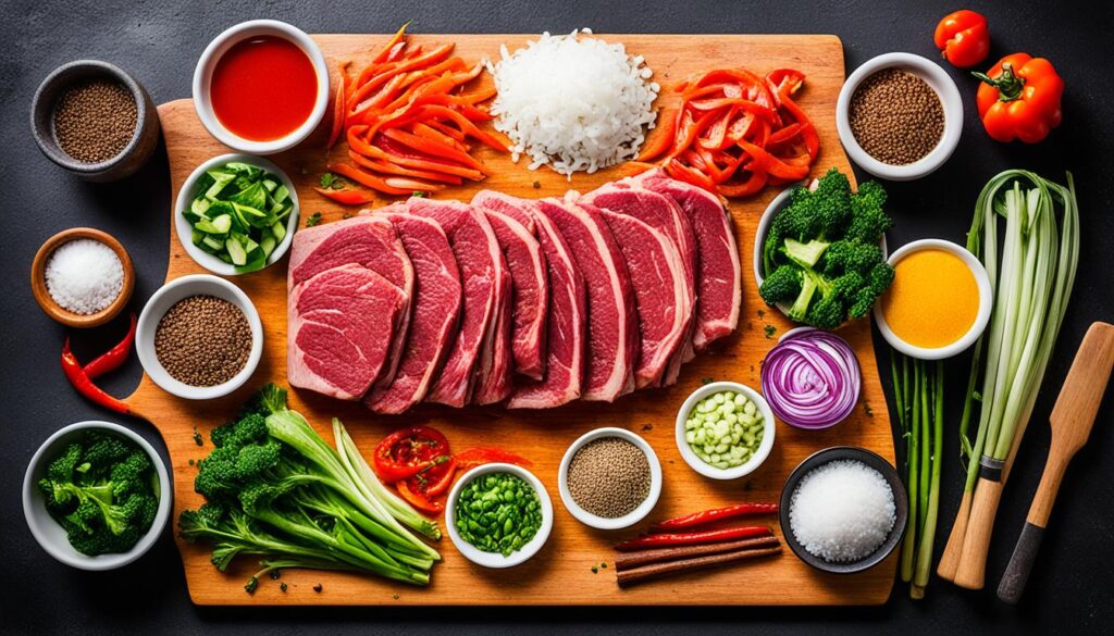 Hunan Beef Recipe Instructions Image
