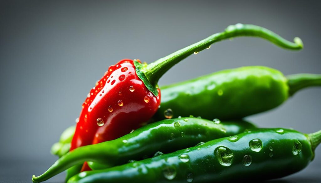 Hunan Beef peppers