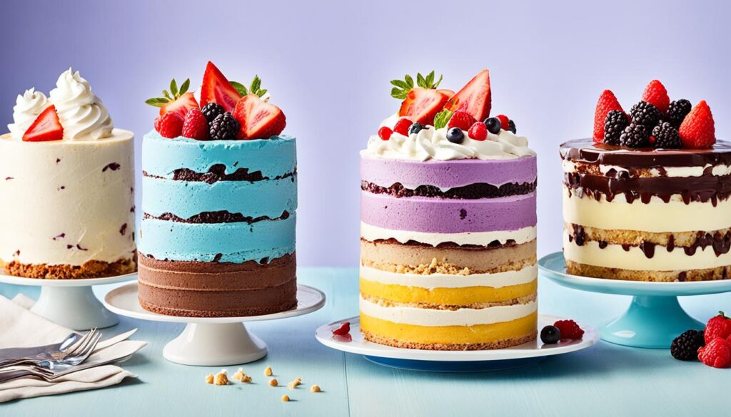 Ice Cream Cake Variations