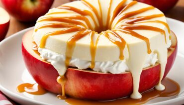 Individual Caramel Cream Cheese Apple