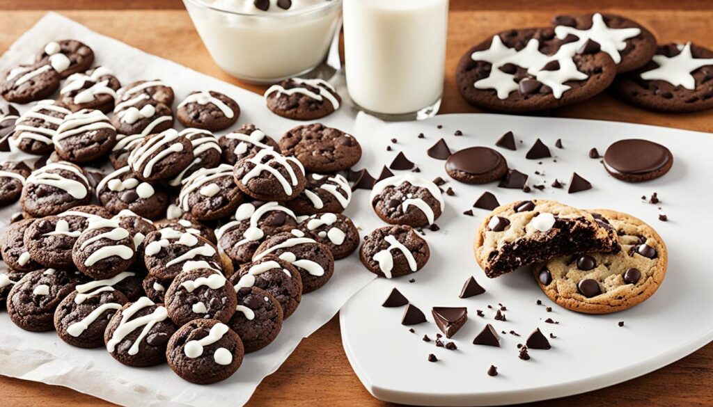 Perfectly Chewy Cookies 'n Cream Cookies