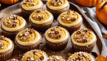 Pumpkin Cheesecake Muffins