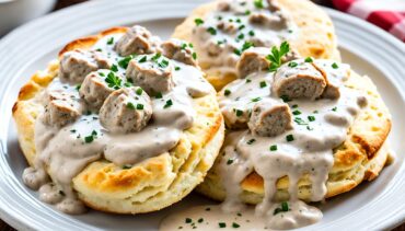 Southern Buttermilk Biscuits And Sausage Gravy