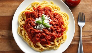 Spaghetti With Meat Marinara