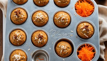 Spiced Carrot Muffins