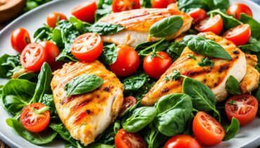 Spinach And Tomato Chicken