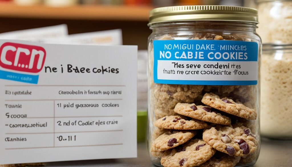Storing and Freezing Single Serve No Bake Cookies