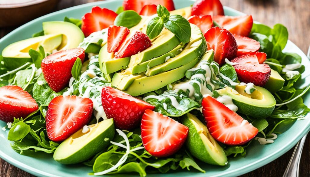 Strawberry and Avocado Salad step-by-step instructions