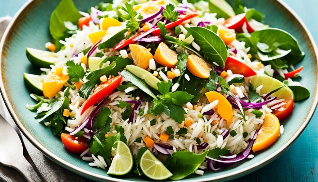 Thai Coconut Rice Salad