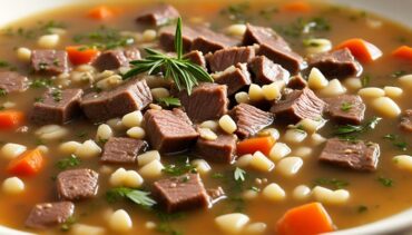 The Best Beef And Barley Soup