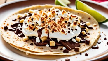 Tortilla Smores Grilled Sweet Tacos