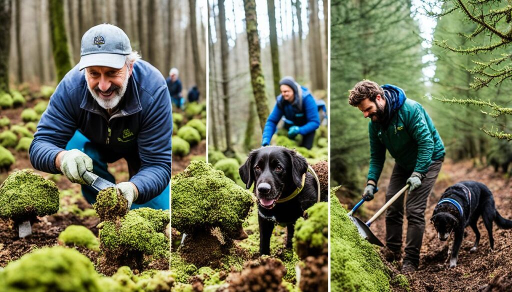 Truffle Hunting and Cultivation