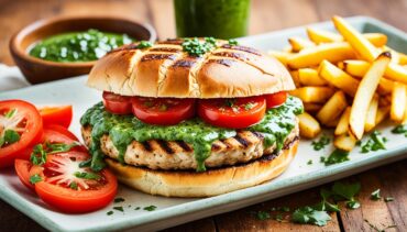 Turkey Chimichurri Burgers