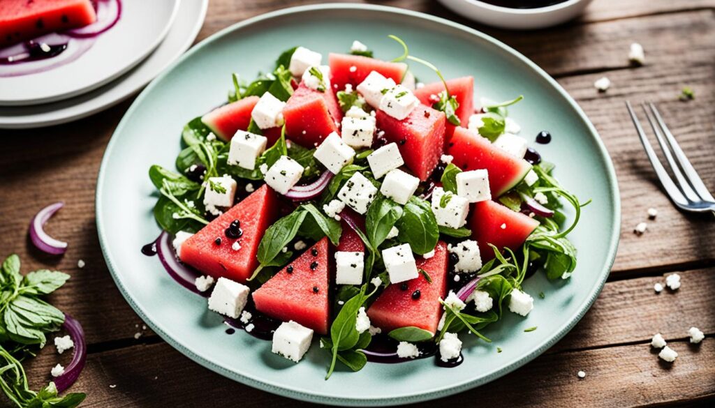 Variations of Watermelon And Feta Salad
