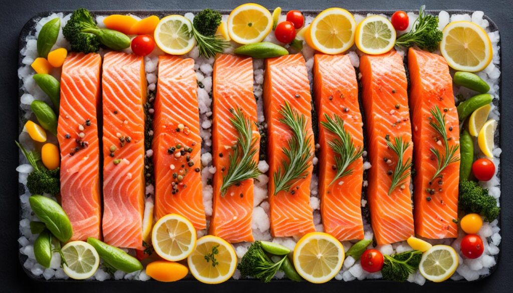 benefits of frozen salmon