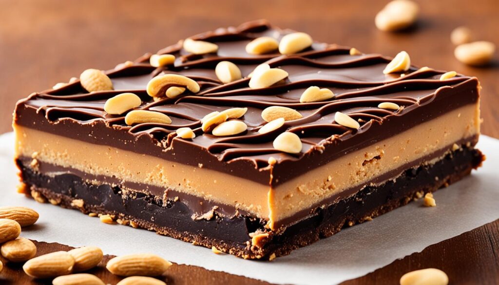 chocolate and peanut butter bars