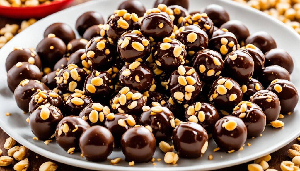 chocolate peanut butter balls