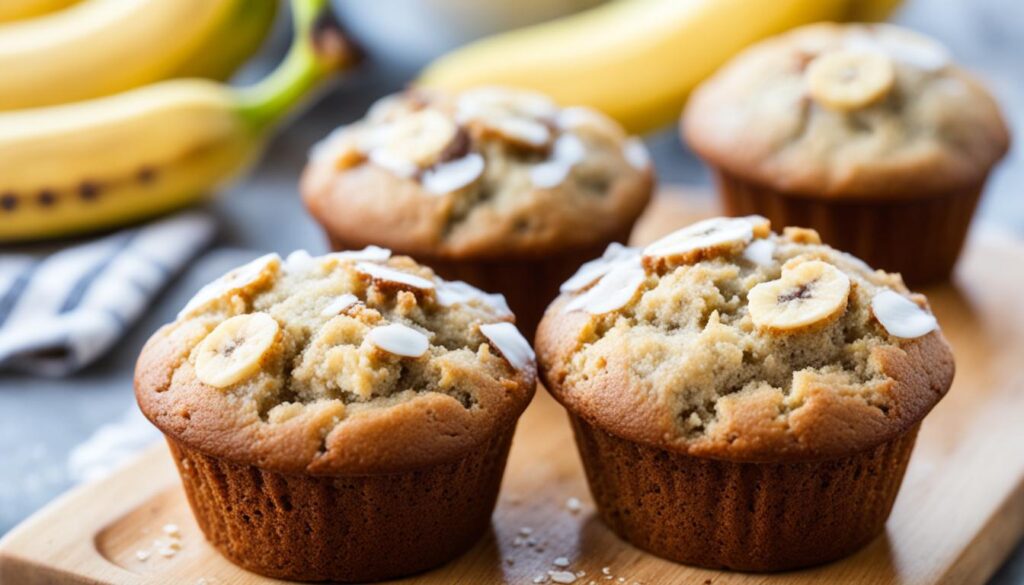 delicious banana bread muffins