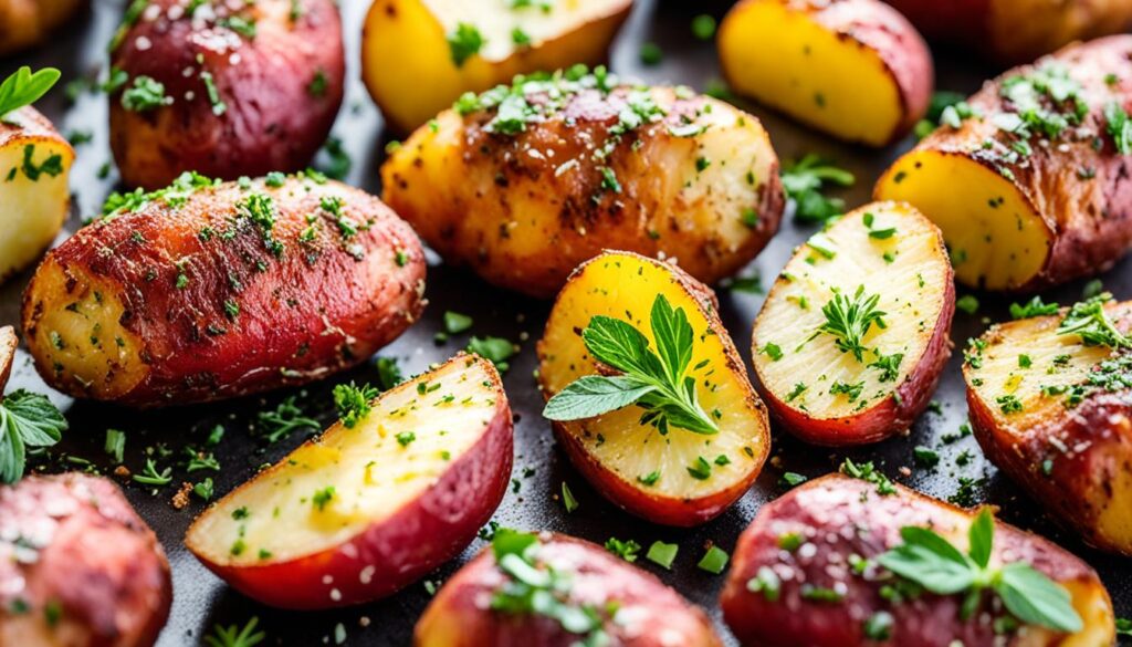 flavorful air fryer red potatoes