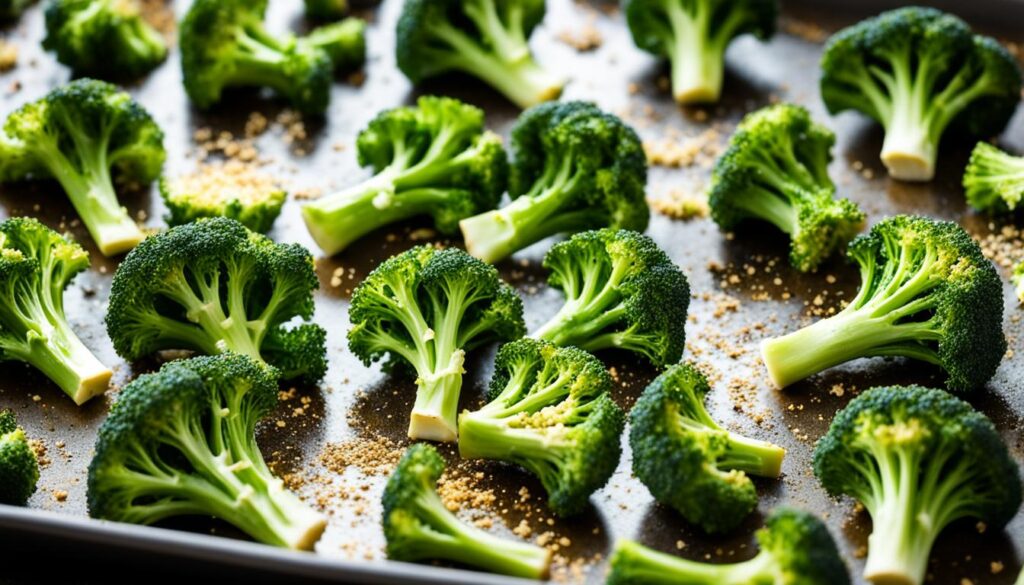 garlic-infused broccoli