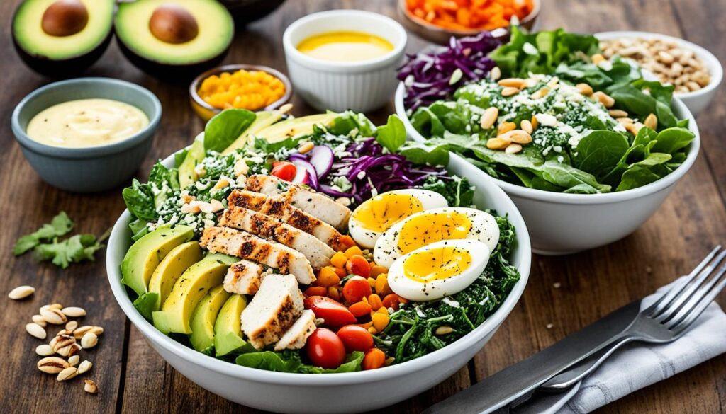 high protein salad ideas
