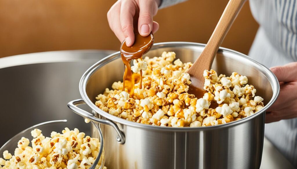 how to make caramel popcorn