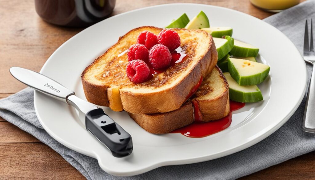 nutritional information of air fryer french toast
