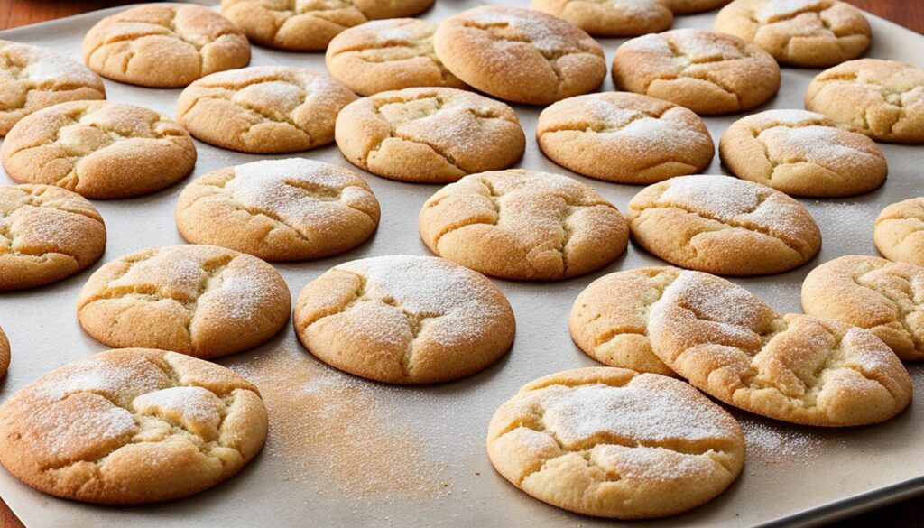 soft and puffy snickerdoodles