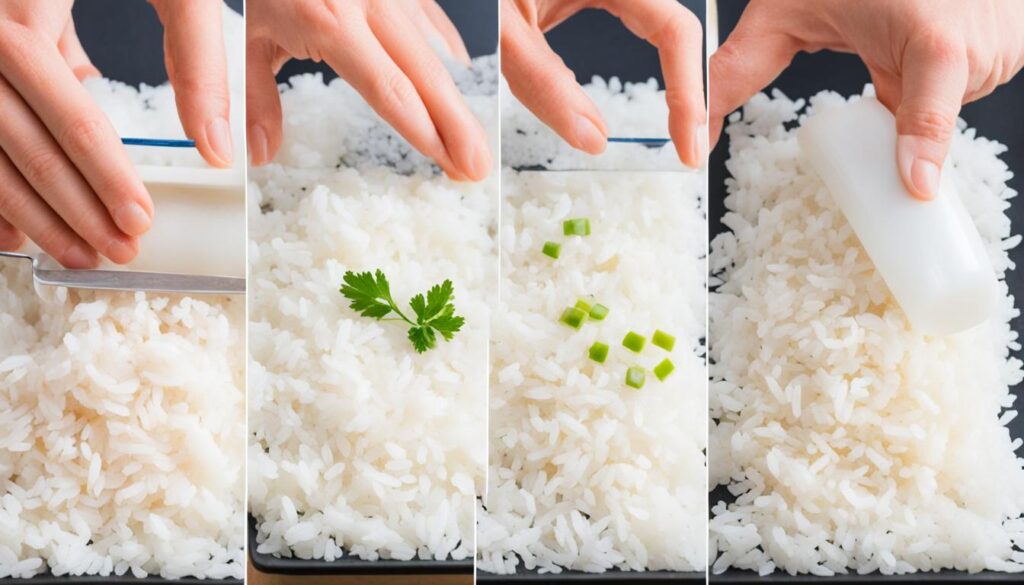 step-by-step sushi rice recipe
